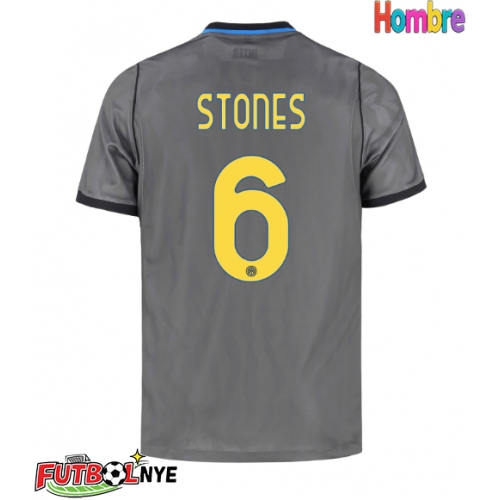Camiseta Inter Milan John Stones #6 Tercera Equipación 2026-27 manga corta